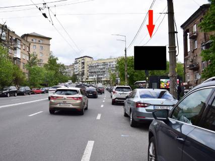 Видеоборд A у Києві, 2.3x3.14  Бойчука вул. (Колиш. Кіквідзе вул.), 1/2, в сторону бул. Українки, центру - 284930 Фото 1