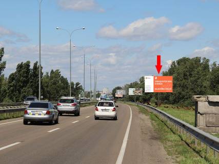 Билборд A в Киеве, 3x6  Богатирська вул., в бік Вишгороду фото 1