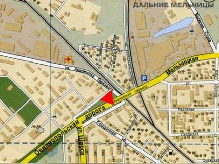 Билборд + в Одессе, 3x6  Іванівський міст - Овідіопольська дорога - Житомирська вул., з центру схема