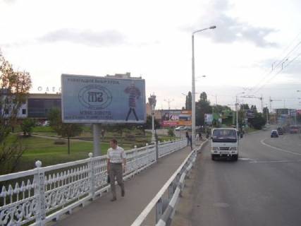 Билборд + в Одессе, 3x6  Разумовська вул. - Балківська вул., Центральний автовокзал, міст, в центр фото 1