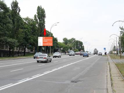Билборд B в Киеве, 3x6  Харківське шосе 48 - вул. Березнева, біля Інституту хімії, в бік Дарницької пл. (колиш. Ленінградська) фото 1