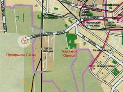 Билборд + в Одессе, 3x6  Базова вул., біля ТЦ "Нове місто", "Епіцентр", АЗС "Socar" схема