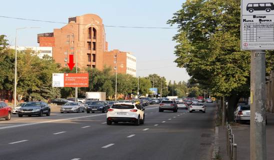 Билборд B в Киеве, 3x6  Скляренка вул., 5, в бік Бандери пр. (кол. Московський пр.) фото 1