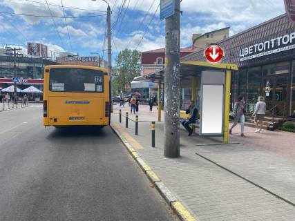 Нестандарт A в Днепр (Днепропетровск), 0,75х1,60 (перф)  Вул. Володимира Мономаха (Московська) біля буд.15, перед Королеви Єлизавети ІІ вул. (Глінки) (2) фото 1