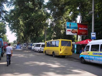 Билборд A в Днепр (Днепропетровск), 6х3  вул.Пастера – пл.Старомостова (Миколи Островського) фото 1