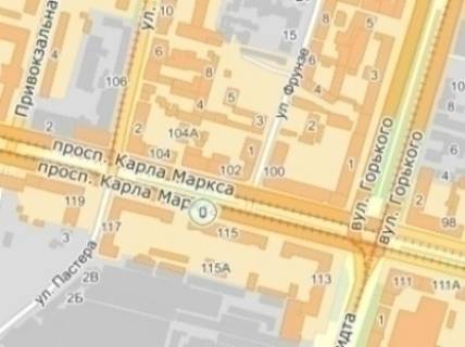 Ситилайт  в Днепр (Днепропетровск) пр. Дмитра Яворницького (Карла Маркса), 117, Капитошка схема