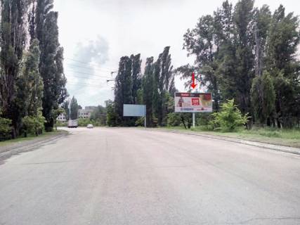 Билборд  в Каменское (Днепродзержинск) Гребля, біля Дніпродзержинської ГЕС, в'їзд, з центру фото 1