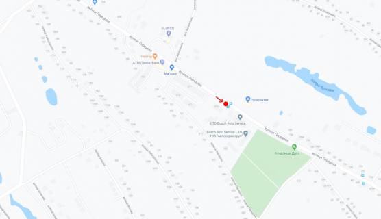 Нестандарт B у Дніпро (Дніпропетровськ), 0,98х1,98  Вул.Передова, біля буд.677 схема