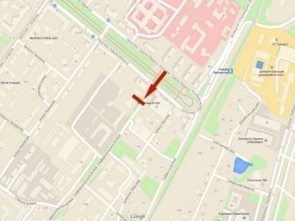 Билборд A в Днепр (Днепропетровск), 6х3  вул. Дмитра Яворницького (Карла Маркса) – пр.Д.Яворницького схема