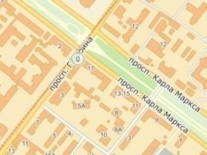 Ситилайт  в Днепр (Днепропетровск) пр.Науки (Гагаріна), 1 - пр. Дмитра Яворницького (Карла Маркса) схема