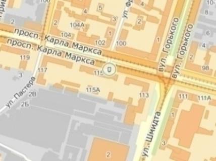 Ситилайт  в Днепр (Днепропетровск) пр.Дмитра Яворницького (Карла Маркса)115 схема