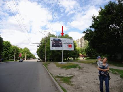 Билборд A в Днепр (Днепропетровск), 6х3  вул.Панікахи, 91, до центру фото 1