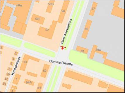 Призма  в Днепр (Днепропетровск) пр. Олександра Поля (Кірова), 52 на розподілювачі - 261417 схема