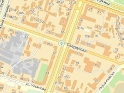 Ситилайт  в Днепр (Днепропетровск) пр. Олександра Поля (Кірова), 12 (маг. Інтертоп) пішохідний перехід схема