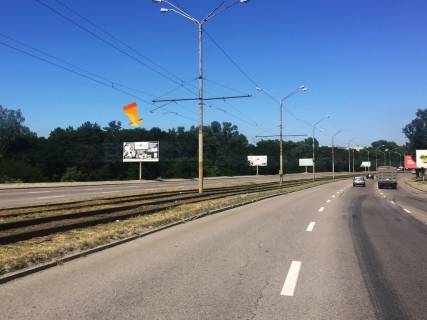 Билборд B в Днепр (Днепропетровск), 6х3  ж/м Ломівський №1, в'їзд на Кайдацький міст фото 1