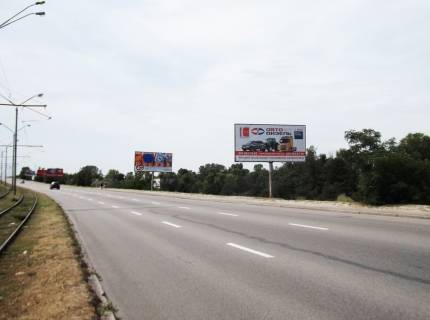 Билборд A в Днепр (Днепропетровск), 6х3  ж/м Ломівський №2, Кайдацький міст фото 1