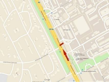 Билборд A в Днепр (Днепропетровск), 6х3  Запорізьке шосе – вул.Панікахи, а/салон "Porsche" схема