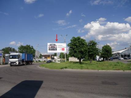 Billboard B in Dnipro (Dnipropetrovsk), 6х3  st.I. Ezau, 10A, bila Avtocentru "Aelita", z centru Photo 1