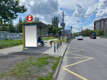 Нестандарт B в Днепр (Днепропетровск), 1,17х1,97  Вул.Панікахи, біля буд.7, після з'їзду з Запорізького шосе фото 1