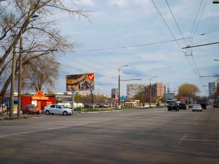 Билборд B в Днепр (Днепропетровск), 6х3  Запорізьке шосе, розвилка, автостоянка фото 1