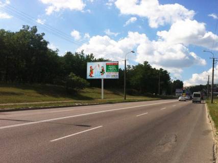 Билборд B в Днепр (Днепропетровск), 6х3  вул.Космічна, Дитяча лікарня фото 1