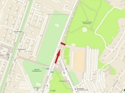 Билборд  в Днепр (Днепропетровск) пр-т. Богдана Хмельницького (Героїв Сталінграда) – парк Б. Хмельницького схема