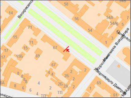 Ситилайт B в Днепр (Днепропетровск) пр. Дмитра Яворницького (Карла Маркса), 67д схема