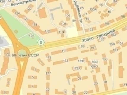 Ситилайт  в Днепр (Днепропетровск) пр.Науки (Гагаріна), 112, заїзд в Макдональдс (підстанція) схема