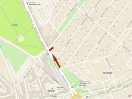 Призма A в Днепр (Днепропетровск), 6х3  Запорізьке шосе – вул. Ольгерда Бочковського (Генерала Пушкіна), призма - 222961 схема