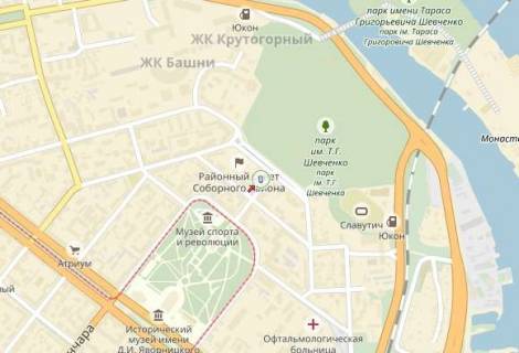 Ситилайт A в Днепр (Днепропетровск) вул. Яворницького, 5 -2- схема