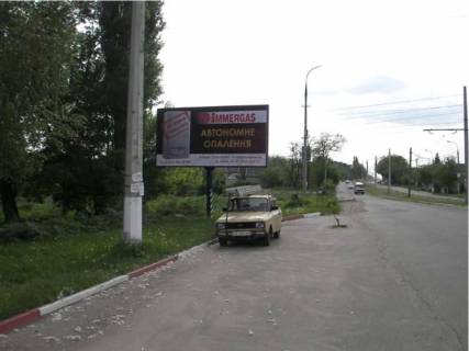 Билборд B в Каменское (Днепродзержинск), 6х3  вул.Криворізька (р-н АЗС Лукойл) фото 1