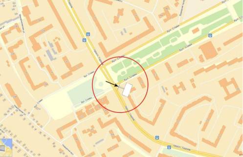 Призма A в Днепр (Днепропетровск), 6х3  пр.Героїв (пошта) бул.Слави - 223184 схема