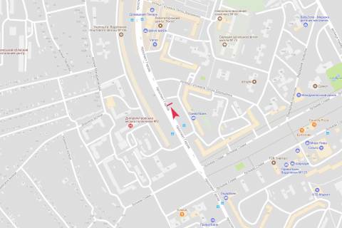 Billboard A in Dnipro (Dnipropetrovsk), 6х3  av.Geroiv, (Cerez dorogu vid budinku No12) scheme