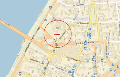 Призма A в Днепр (Днепропетровск), 6х3  вул. Князя Володимира Великого (Плеханова) (цирк), ТРК Мост Сіті центр, Антошка, Спортмастер, Центральний міст - 223224 схема