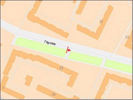 Билборд B в Днепр (Днепропетровск), 6х3  пр.Героїв, 32 схема