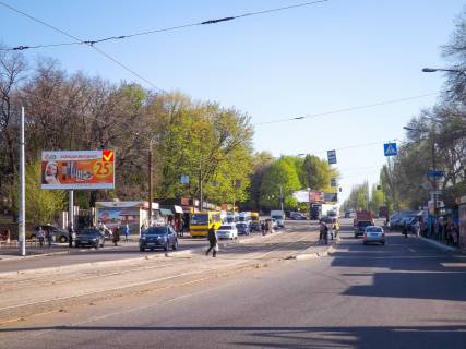 Billboard B in Dnipro (Dnipropetrovsk), 6х3  av.Ivana Mazepi - st.Kiivs'ka, rinok Photo 1