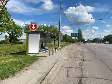 Нестандарт B в Днепр (Днепропетровск), 1,17х1,96  Запорізьке шосе, біля буд.63, біля ТЦ МЕТРО фото 1