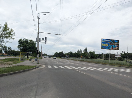 Билборд B в Днепр (Днепропетровск), 6х3  вул.Наб.Заводська – вул.Панаса Мирного, ж/м Червоний Камінь, Парус фото 1