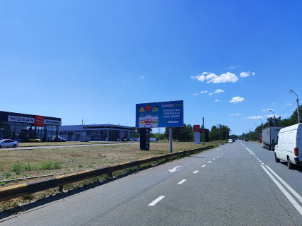 Билборд B в Днепр (Днепропетровск), 6х3  вул.Дніпросталівська (Винокурова) – вул. Злуки (Комісара Крилова, Олександра Оцупа) фото 1