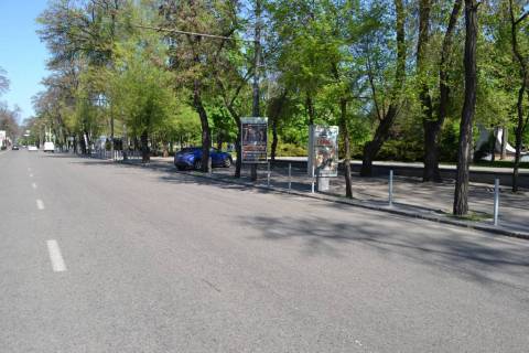 Citylight A in Dnipro (Dnipropetrovsk), 1,2x1,8  av.Lesi Ukrainki (av.Puskina), na trotuari, vid st.A.Fabra do av.Oleksandra Pola - 2- Photo 1