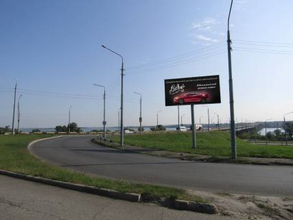 Billboard A in Dnipro (Dnipropetrovsk), 6х3  st. Naberezna Peremogi. V'izd na Pivdennij mist Photo 1