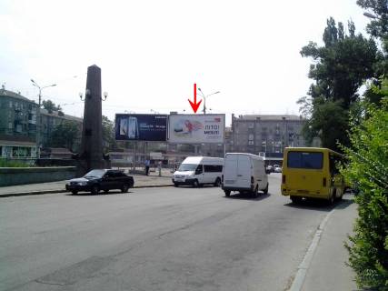 Billboard A in Dnipro (Dnipropetrovsk), 6х3  pl. Staromostova Photo 1