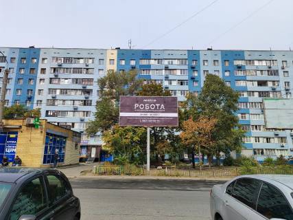 Билборд A в Днепр (Днепропетровск), 6,2х3,2  ж/м "Парус", ринок фото 1