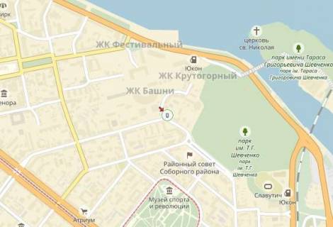 Ситилайт  в Днепр (Днепропетровск) вул. Володимира Вернадського (Дзержинського), 35А -1- схема