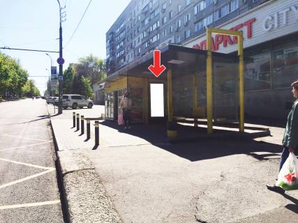 Нестандарт A в Днепр (Днепропетровск), 0,8х1,85  Пр. Олександра Поля (Кірова), біля буд.22 фото 1