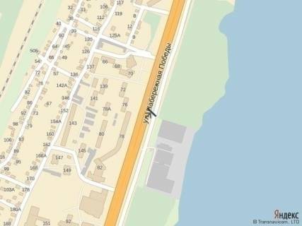 Билборд A в Днепр (Днепропетровск), 6х3  вул. Набережна Перемоги – ресторан Якір, сквер Прибережний схема