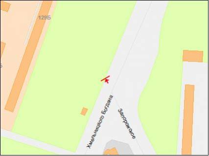 Бэклайт  в Днепр (Днепропетровск) Розвилка пр. Богдана Хмельницького (Героїв Сталінграда) - Запорізьке Шосе схема