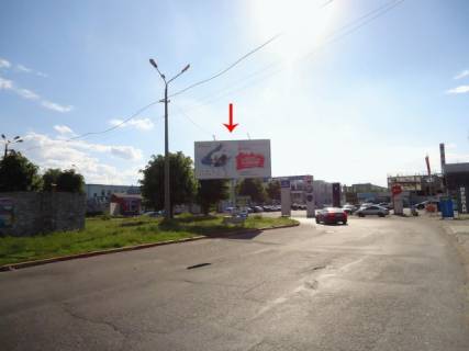 Билборд A в Днепр (Днепропетровск), 6х3  вул.І. Езау, 10А, біля Автоцентру "Аэліта", до центру фото 1