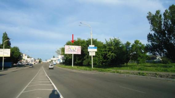 Билборд A в Павлограде, 6х3  вул.Дніпровська, навпроти буд. 113, в центр фото 1