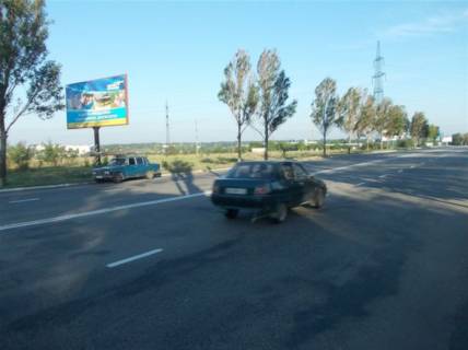 Billboard B in Kam'yanske (Dniprodzerzhinsk), 6х3  st.Siceslavs'kij slah (pri v'izdi u misto livoruc) Photo 1